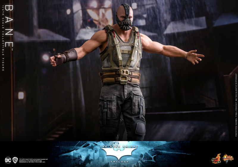 Hot Toys《黑暗騎士三部曲》班恩（Bane）1/6 比例收藏級人偶 以無縫技術打造更自然的壯碩肌肉！
