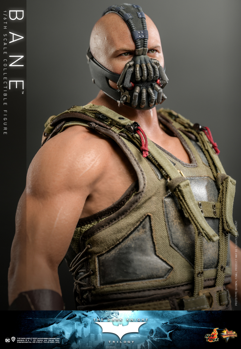 Hot Toys《黑暗騎士三部曲》班恩（Bane）1/6 比例收藏級人偶 以無縫技術打造更自然的壯碩肌肉！