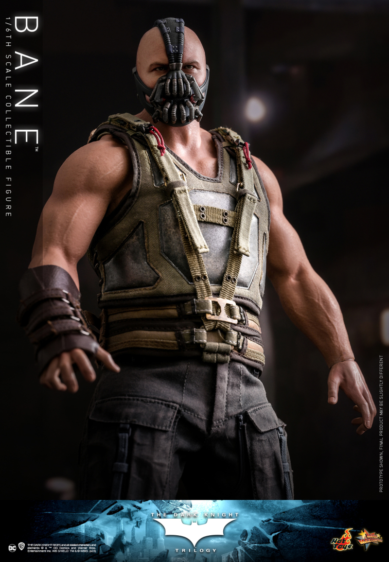 Hot Toys《黑暗騎士三部曲》班恩（Bane）1/6 比例收藏級人偶 以無縫技術打造更自然的壯碩肌肉！