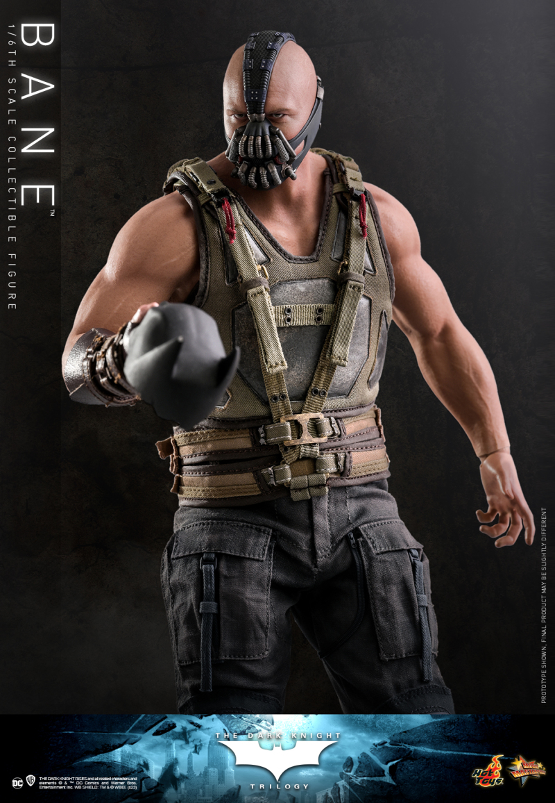 Hot Toys《黑暗騎士三部曲》班恩（Bane）1/6 比例收藏級人偶 以無縫技術打造更自然的壯碩肌肉！
