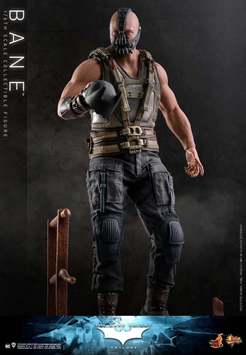 Hot Toys《黑暗騎士三部曲》班恩（Bane）1/6 比例收藏級人偶 以無縫技術打造更自然的壯碩肌肉！