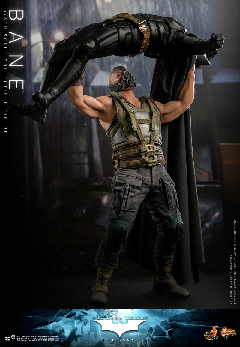 Hot Toys《黑暗騎士三部曲》班恩（Bane）1/6 比例收藏級人偶 以無縫技術打造更自然的壯碩肌肉！