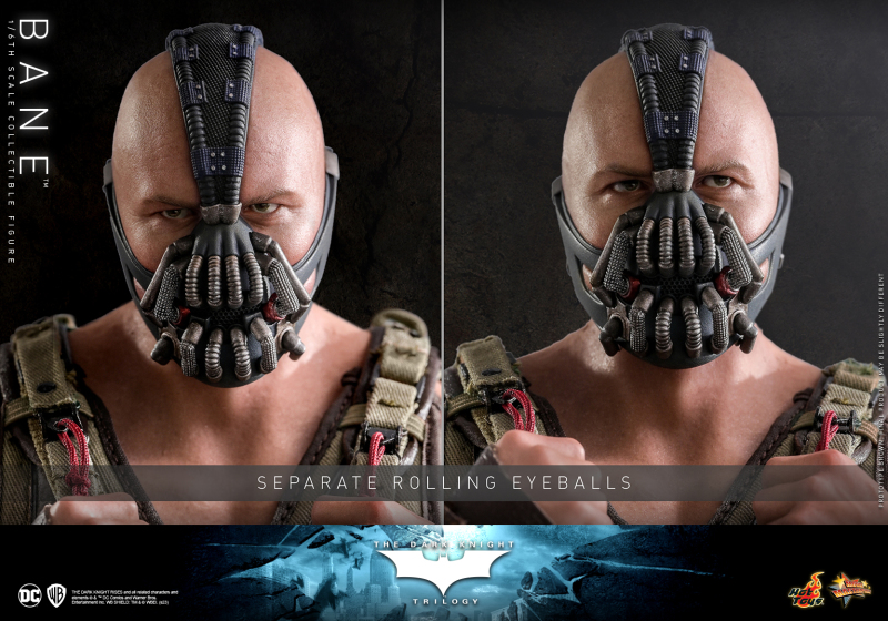Hot Toys《黑暗騎士三部曲》班恩（Bane）1/6 比例收藏級人偶 以無縫技術打造更自然的壯碩肌肉！