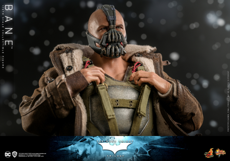 Hot Toys《黑暗騎士三部曲》班恩（Bane）1/6 比例收藏級人偶 以無縫技術打造更自然的壯碩肌肉！