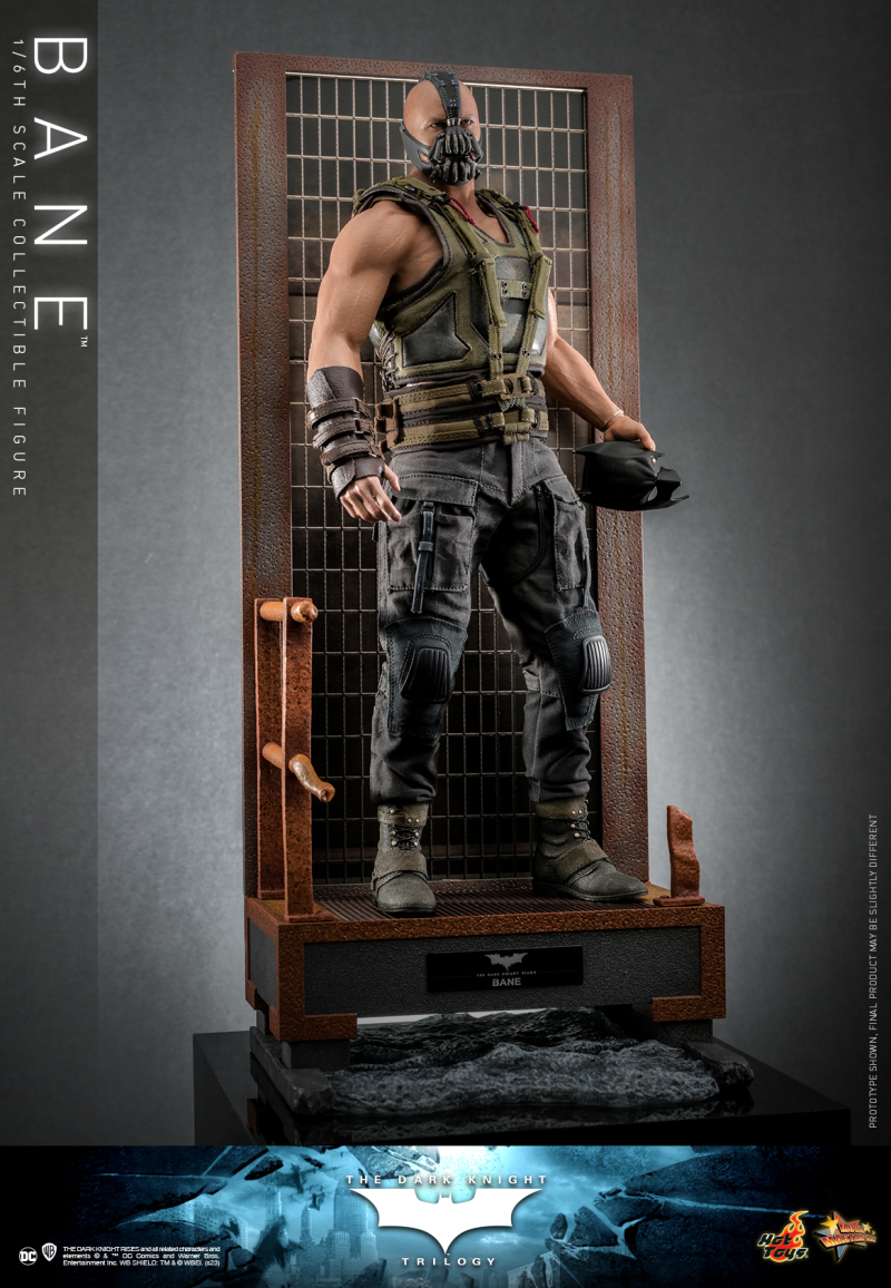Hot Toys《黑暗騎士三部曲》班恩（Bane）1/6 比例收藏級人偶 以無縫技術打造更自然的壯碩肌肉！