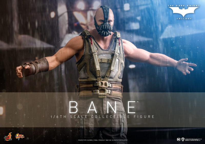 Hot Toys《黑暗騎士三部曲》班恩（Bane）1/6 比例收藏級人偶 以無縫技術打造更自然的壯碩肌肉！