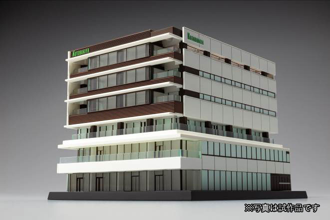 壽屋連自己都不放過!創業 70 周年紀念商品『壽屋本社大樓 1/300 比例組裝模型』商品化!