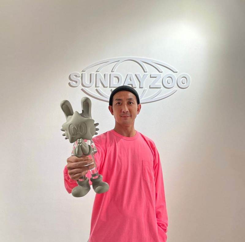 兔年首發！潮流OG李璨琛的《SUNDAY ZOO周日動物園》這 隻肚子裡能裝各種東西的兔子 變身潮玩公仔與NFT啦 