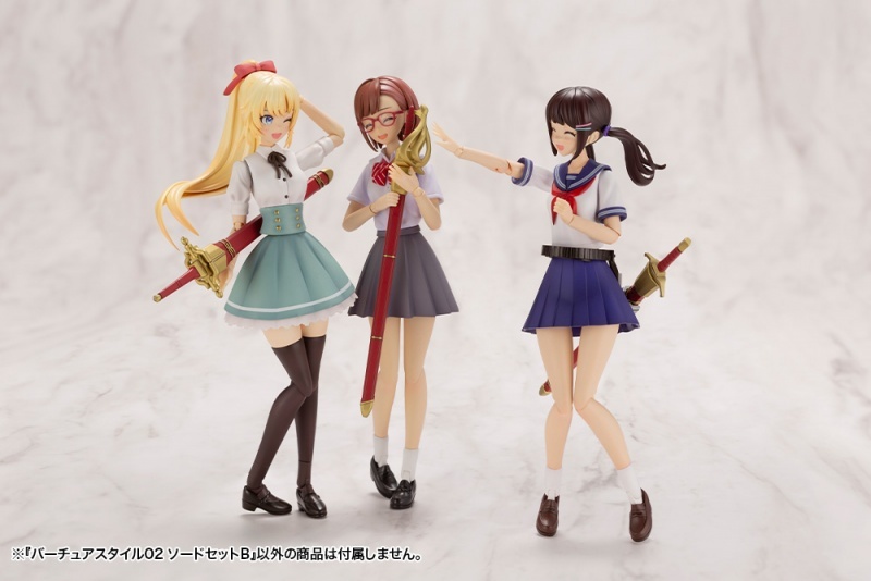 中國古劍、歐洲長劍通通都有！壽屋 M.S.G 武裝零件全新系列『賢德風采 劍組』預計 07 月發售