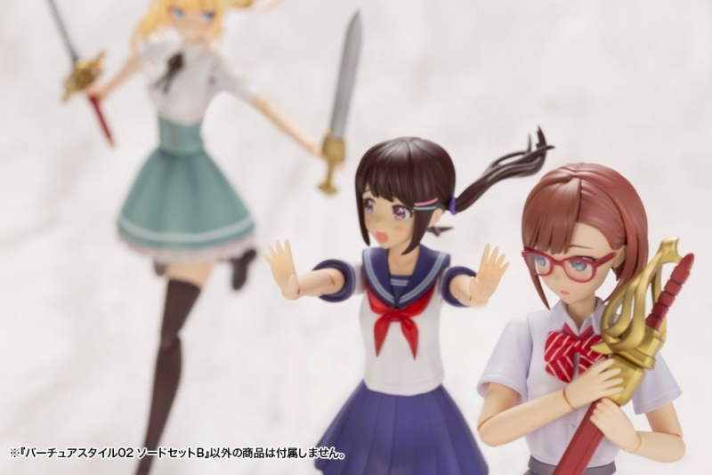 中國古劍、歐洲長劍通通都有！壽屋 M.S.G 武裝零件全新系列『賢德風采 劍組』預計 07 月發售