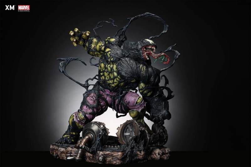 XM Studios MARVEL「猛毒化浩克」(Venomized Hulk)1/4 比例全身雕像 A/B 雙版本同步登場!