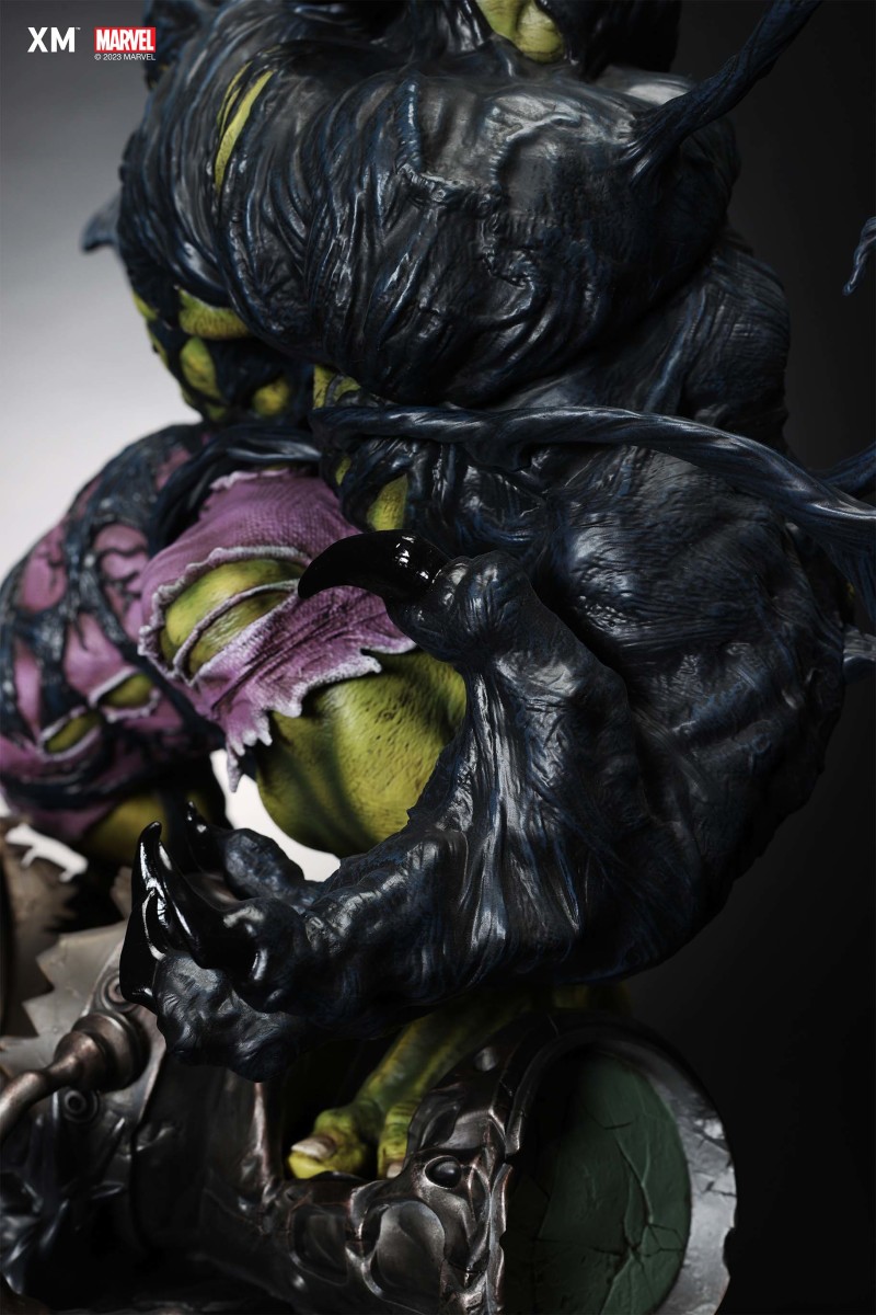 XM Studios MARVEL「猛毒化浩克」(Venomized Hulk)1/4 比例全身雕像 A/B 雙版本同步登場!
