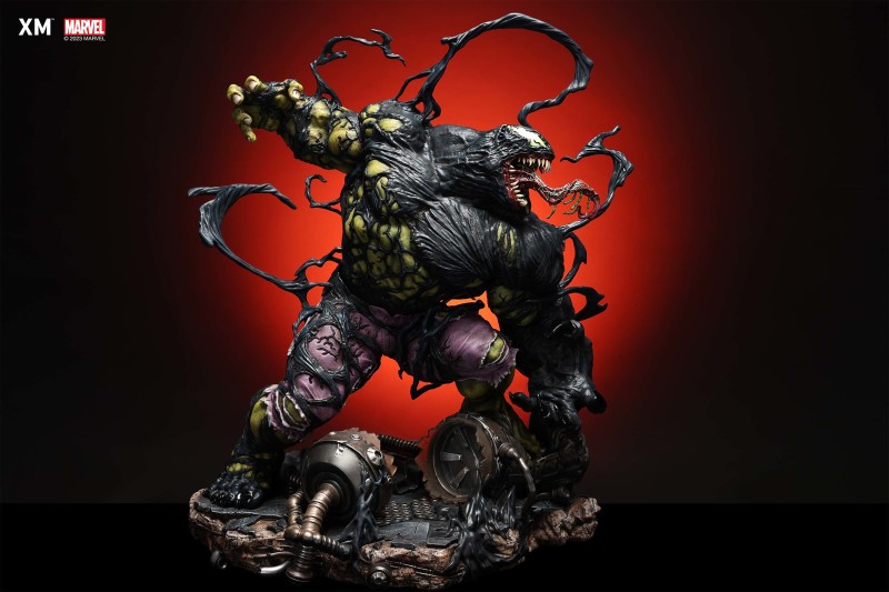 XM Studios MARVEL「猛毒化浩克」(Venomized Hulk)1/4 比例全身雕像 A/B 雙版本同步登場!