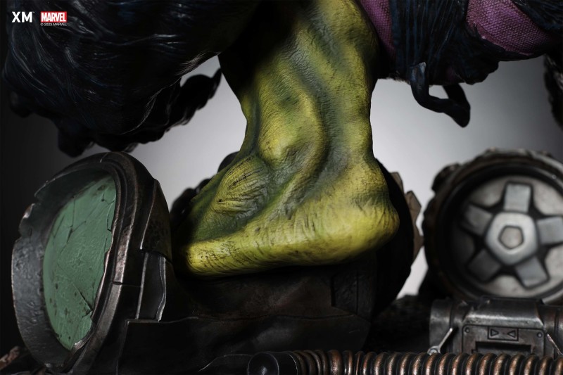 XM Studios MARVEL「猛毒化浩克」(Venomized Hulk)1/4 比例全身雕像 A/B 雙版本同步登場!