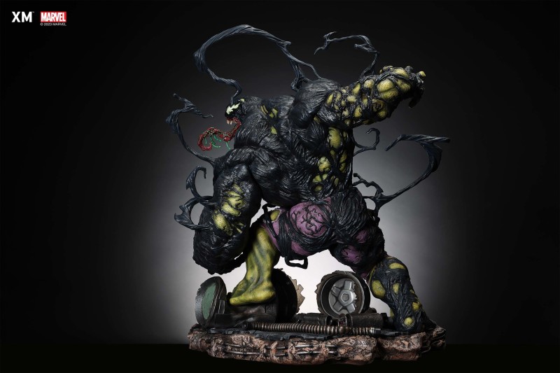 XM Studios MARVEL「猛毒化浩克」(Venomized Hulk)1/4 比例全身雕像 A/B 雙版本同步登場!