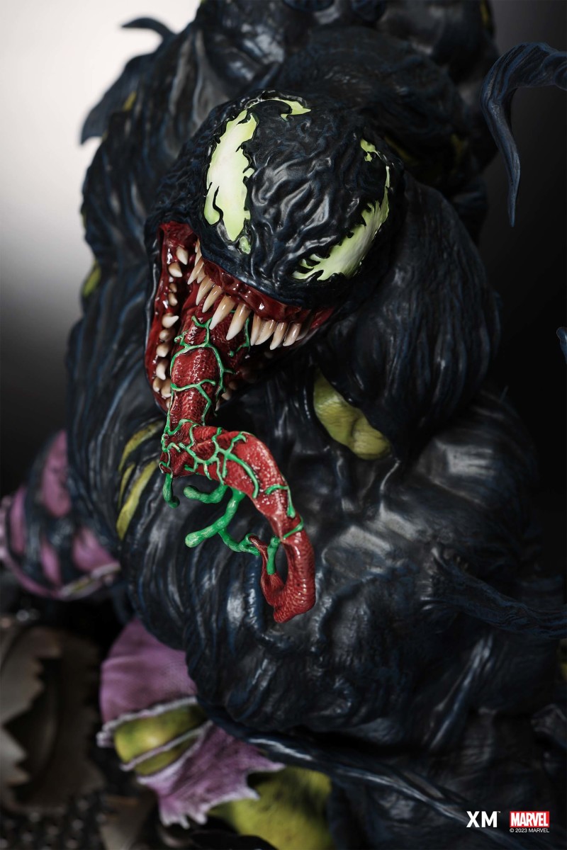 XM Studios MARVEL「猛毒化浩克」(Venomized Hulk)1/4 比例全身雕像 A/B 雙版本同步登場!