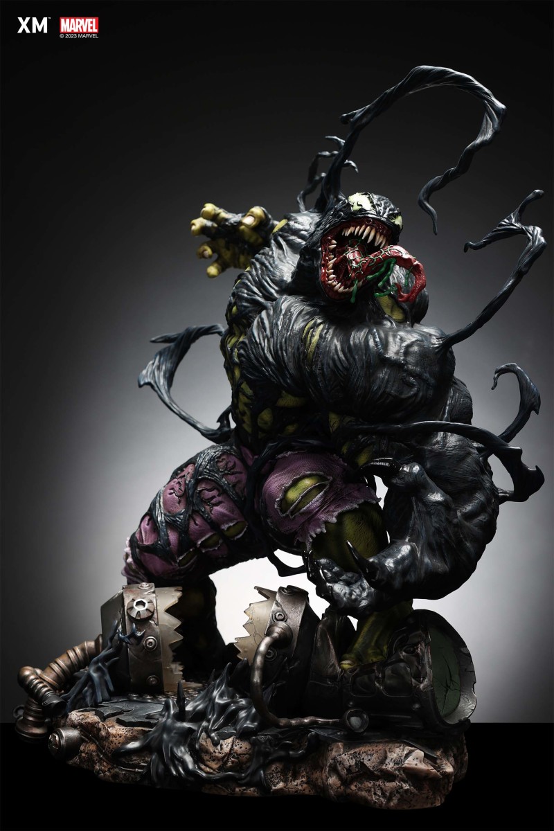XM Studios MARVEL「猛毒化浩克」(Venomized Hulk)1/4 比例全身雕像 A/B 雙版本同步登場!