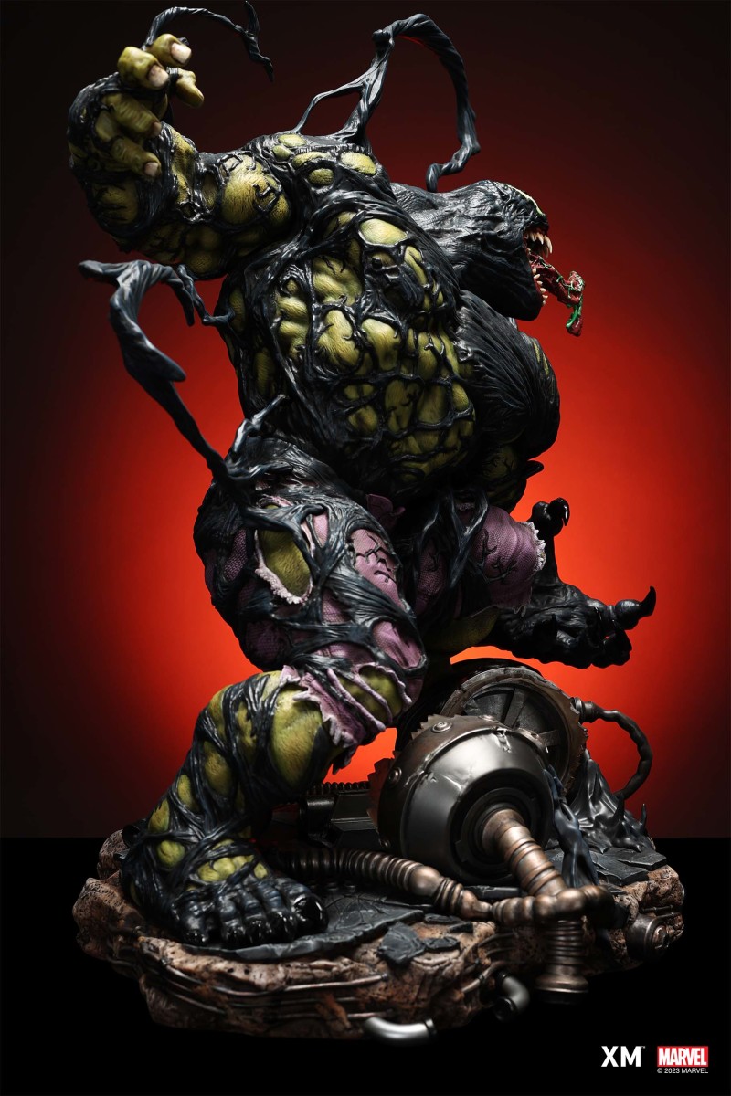 XM Studios MARVEL「猛毒化浩克」(Venomized Hulk)1/4 比例全身雕像 A/B 雙版本同步登場!