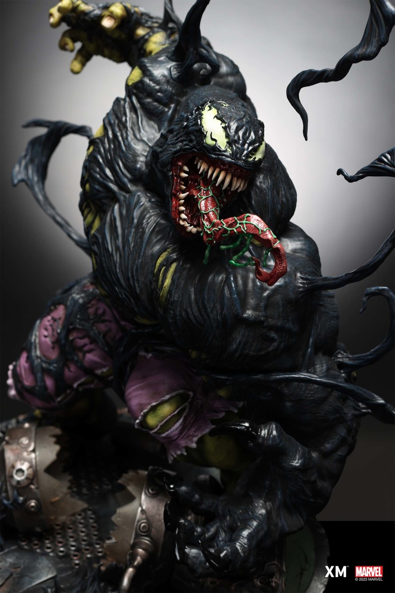 XM Studios MARVEL「猛毒化浩克」(Venomized Hulk)1/4 比例全身雕像 A/B 雙版本同步登場!