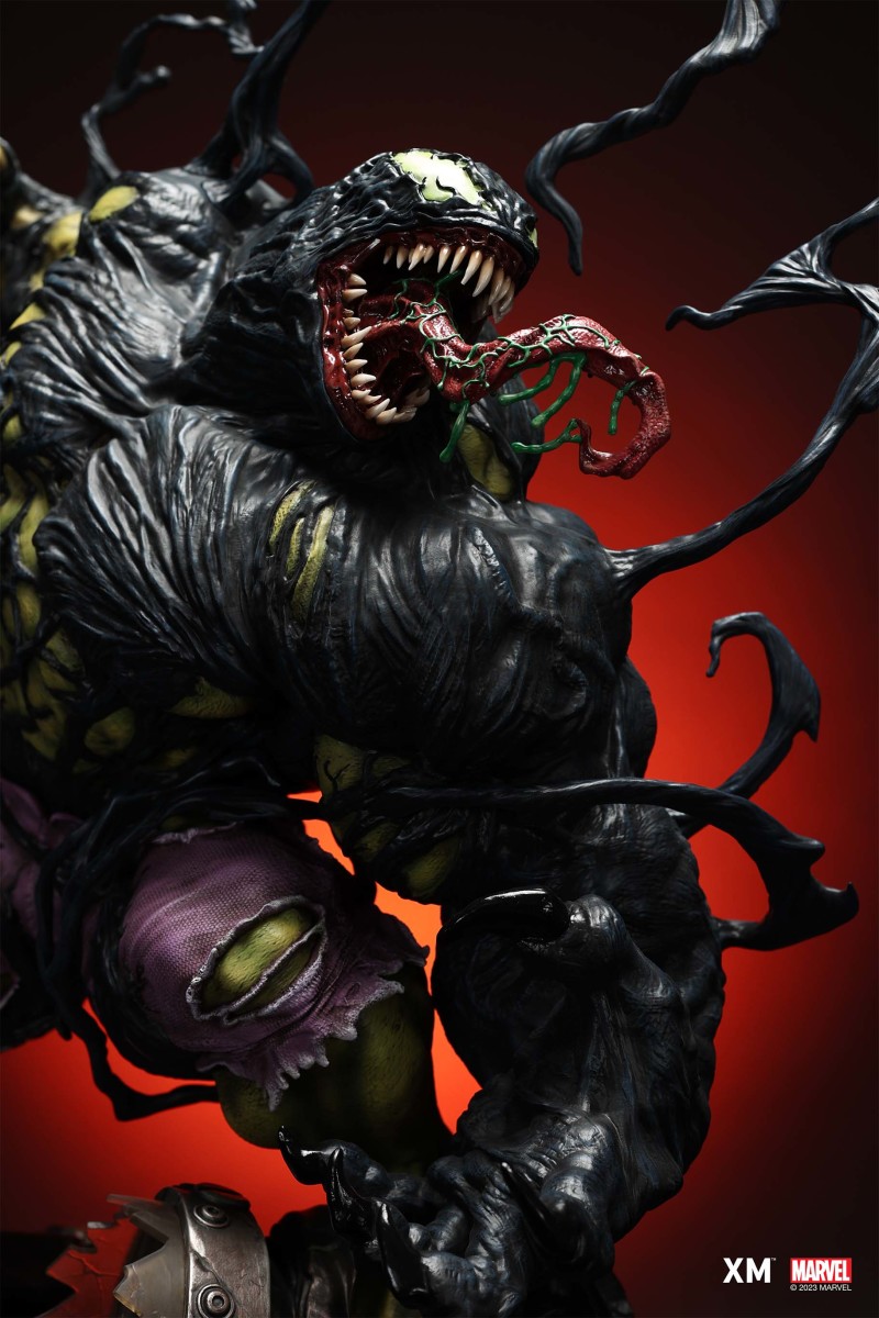 XM Studios MARVEL「猛毒化浩克」(Venomized Hulk)1/4 比例全身雕像 A/B 雙版本同步登場!