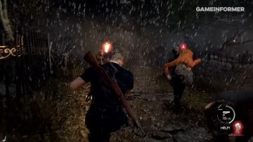 《惡靈古堡4 重製版》最新展示影片遭吐槽下雨場景看起來像是在下牛奶？CAPCOM回應...