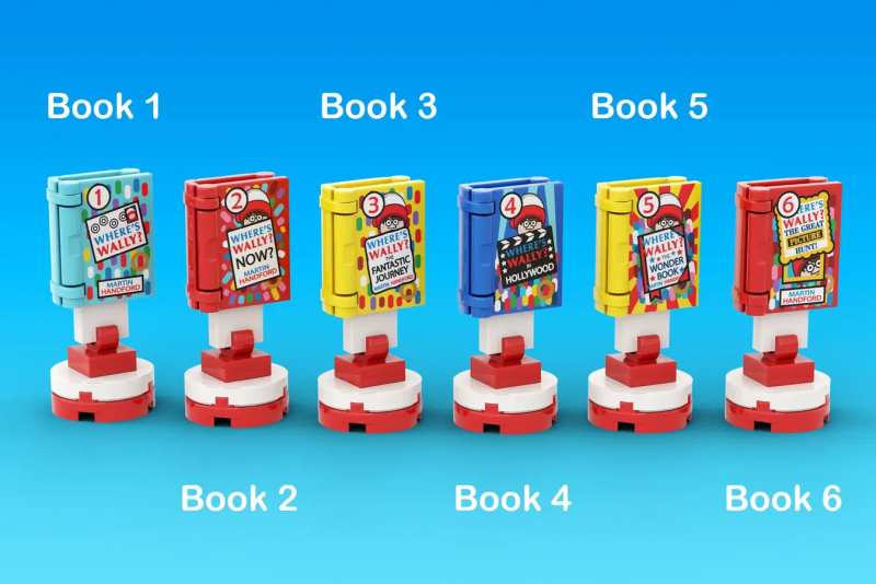 Iyan Ha LEGO Ideas 投稿「威利在哪裡?」(WHERE'S WALLY/WALDO?)再現遊戲書中令人眼花撩亂的世界!