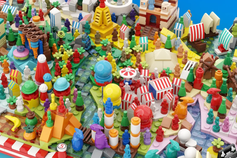 Iyan Ha LEGO Ideas 投稿「威利在哪裡?」(WHERE'S WALLY/WALDO?)再現遊戲書中令人眼花撩亂的世界!