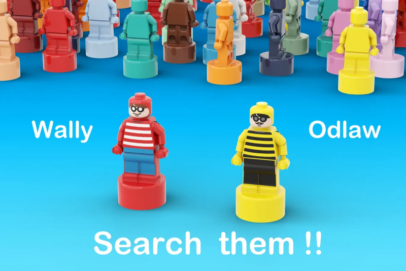 Iyan Ha LEGO Ideas 投稿「威利在哪裡?」(WHERE'S WALLY/WALDO?)再現遊戲書中令人眼花撩亂的世界!