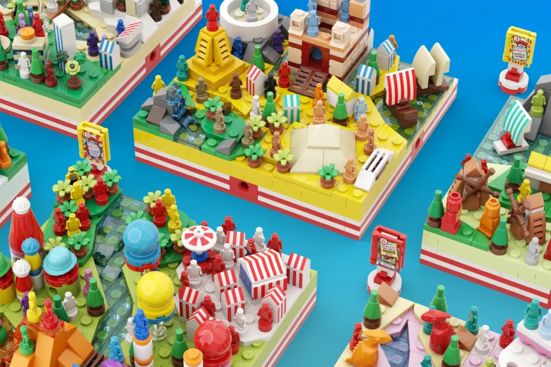 Iyan Ha LEGO Ideas 投稿「威利在哪裡?」(WHERE'S WALLY/WALDO?)再現遊戲書中令人眼花撩亂的世界!