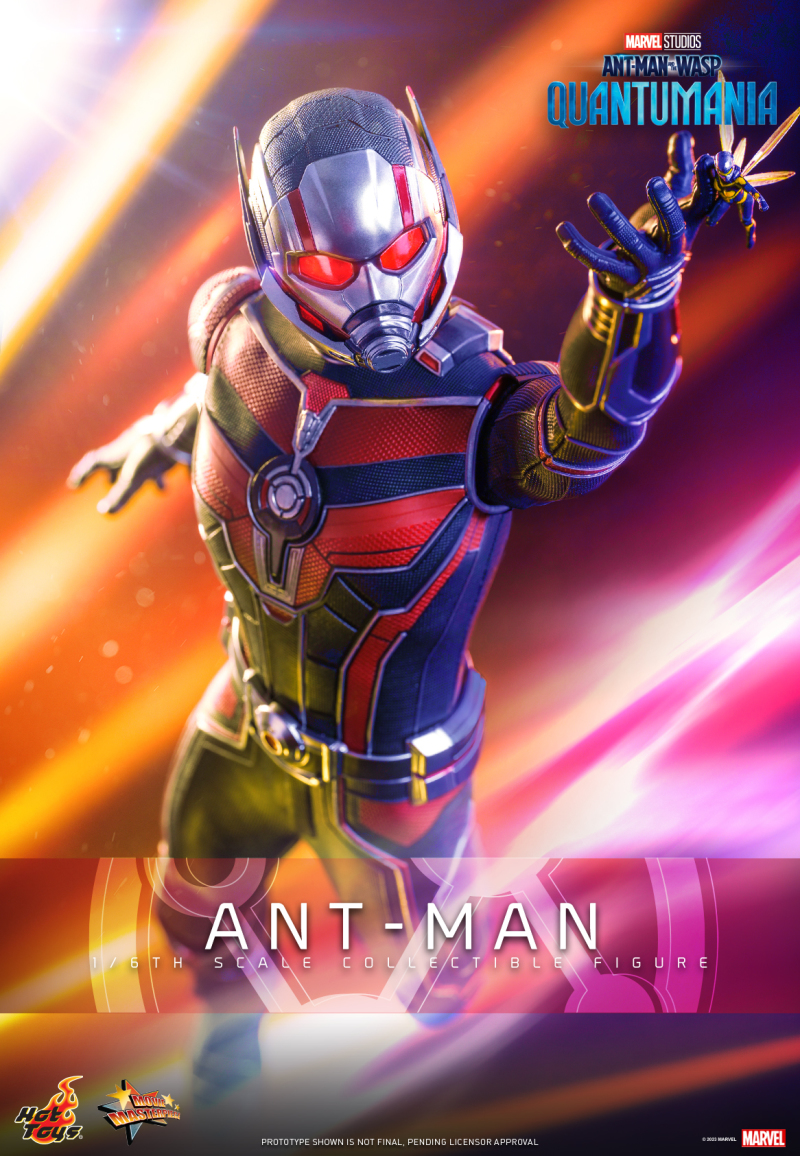 Hot Toys《蟻人與黃蜂女：量子狂熱》蟻人（Ant-Man）1/6 比例收藏級人偶