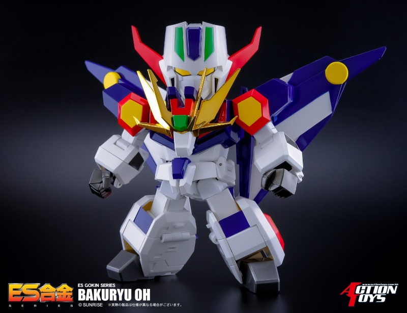 終極合體！ACTION TOYS《絕對無敵雷神王》爆龍王 BAKURYU OH