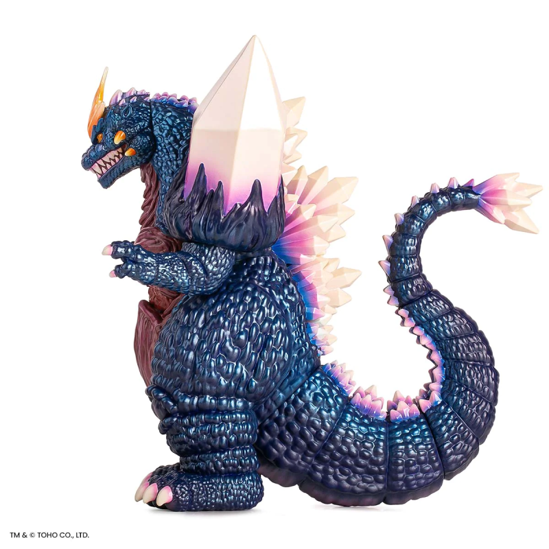 MONDO《哥吉拉vs太空哥吉拉》「太空哥吉拉 變體版」軟膠玩具 飽滿色澤與高密度細節交織成的兇猛怪獸！