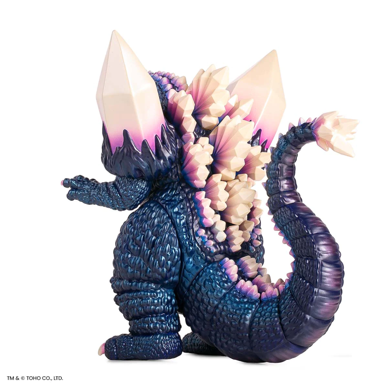 MONDO《哥吉拉vs太空哥吉拉》「太空哥吉拉 變體版」軟膠玩具 飽滿色澤與高密度細節交織成的兇猛怪獸！