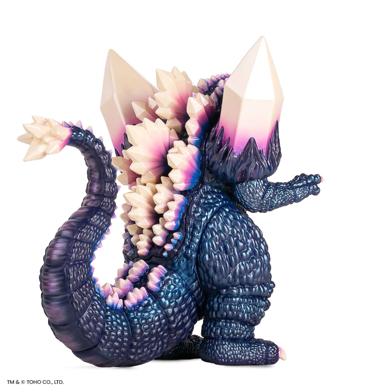 MONDO《哥吉拉vs太空哥吉拉》「太空哥吉拉 變體版」軟膠玩具 飽滿色澤與高密度細節交織成的兇猛怪獸！