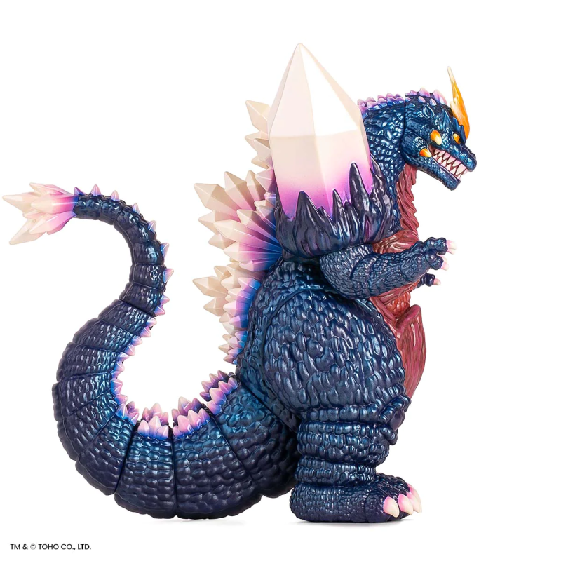 MONDO《哥吉拉vs太空哥吉拉》「太空哥吉拉 變體版」軟膠玩具 飽滿色澤與高密度細節交織成的兇猛怪獸！