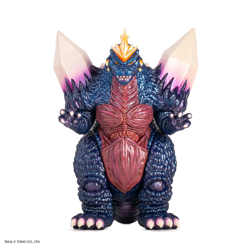 MONDO《哥吉拉vs太空哥吉拉》「太空哥吉拉 變體版」軟膠玩具 飽滿色澤與高密度細節交織成的兇猛怪獸！