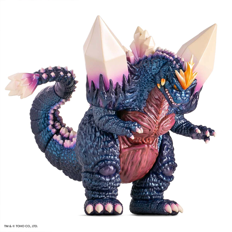 MONDO《哥吉拉vs太空哥吉拉》「太空哥吉拉 變體版」軟膠玩具 飽滿色澤與高密度細節交織成的兇猛怪獸！