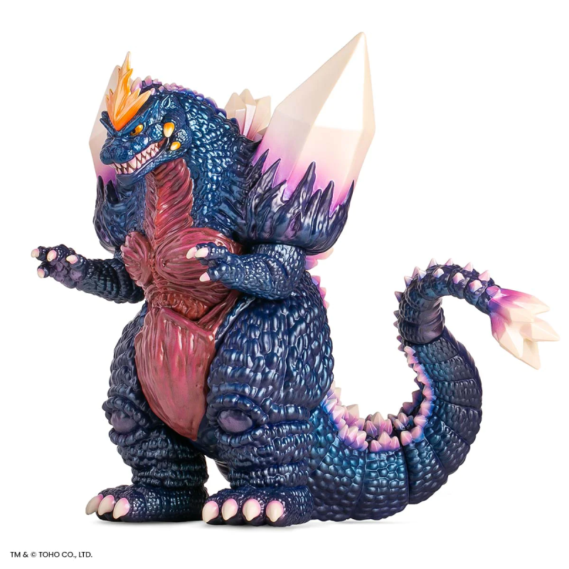 MONDO《哥吉拉vs太空哥吉拉》「太空哥吉拉 變體版」軟膠玩具 飽滿色澤與高密度細節交織成的兇猛怪獸！