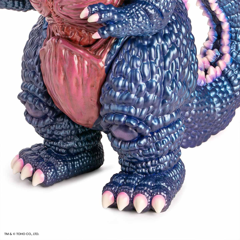 MONDO《哥吉拉vs太空哥吉拉》「太空哥吉拉 變體版」軟膠玩具 飽滿色澤與高密度細節交織成的兇猛怪獸！