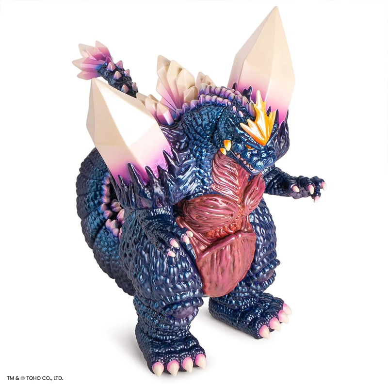 MONDO《哥吉拉vs太空哥吉拉》「太空哥吉拉 變體版」軟膠玩具 飽滿色澤與高密度細節交織成的兇猛怪獸！