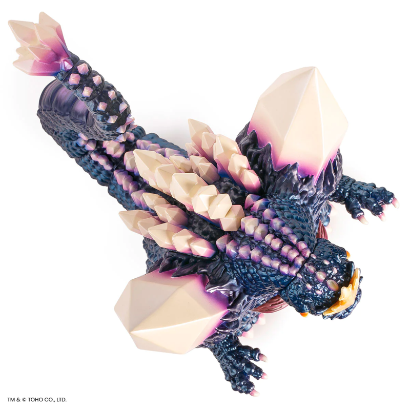 MONDO《哥吉拉vs太空哥吉拉》「太空哥吉拉 變體版」軟膠玩具 飽滿色澤與高密度細節交織成的兇猛怪獸！