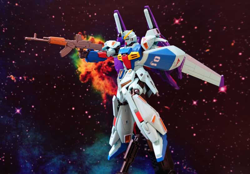 [D.M.S. 玩具報告] 手持 AK47 的幻之機体 - Metal Robot 魂 RGZ-91B 靈格斯改