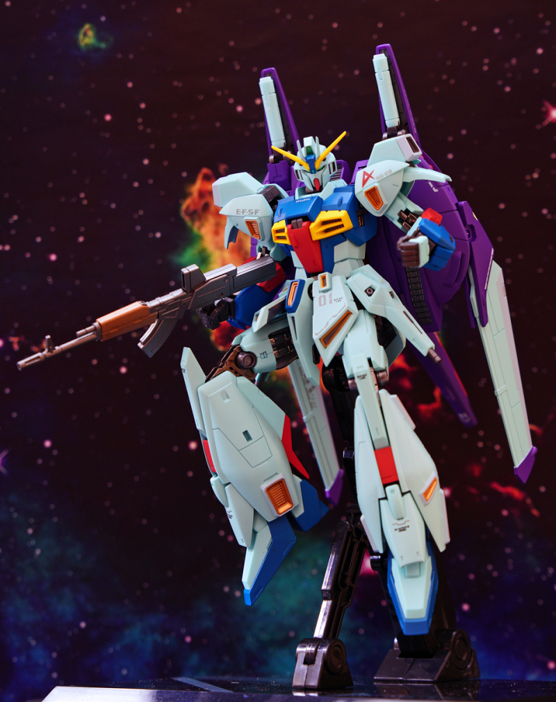 [D.M.S. 玩具報告] 手持 AK47 的幻之機体 - Metal Robot 魂 RGZ-91B 靈格斯改