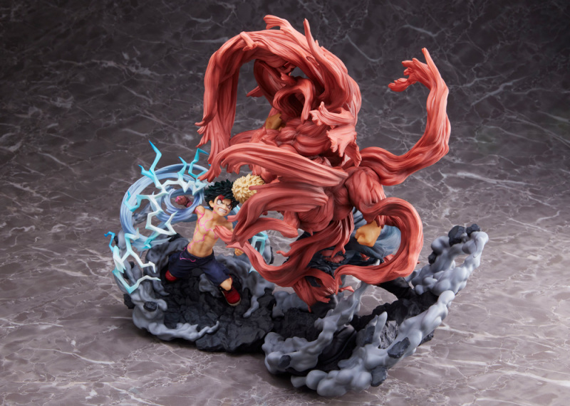 S-FIRE《我的英雄學院》Super Situation Figure 綠谷出久vs.爆肌(緑谷出久vs.マスキュラー)塗裝完成品