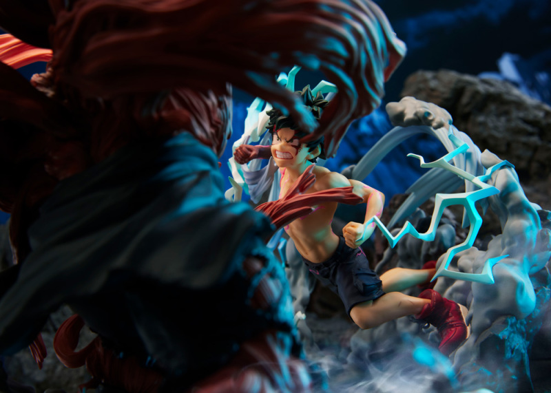 S-FIRE《我的英雄學院》Super Situation Figure 綠谷出久vs.爆肌(緑谷出久vs.マスキュラー)塗裝完成品