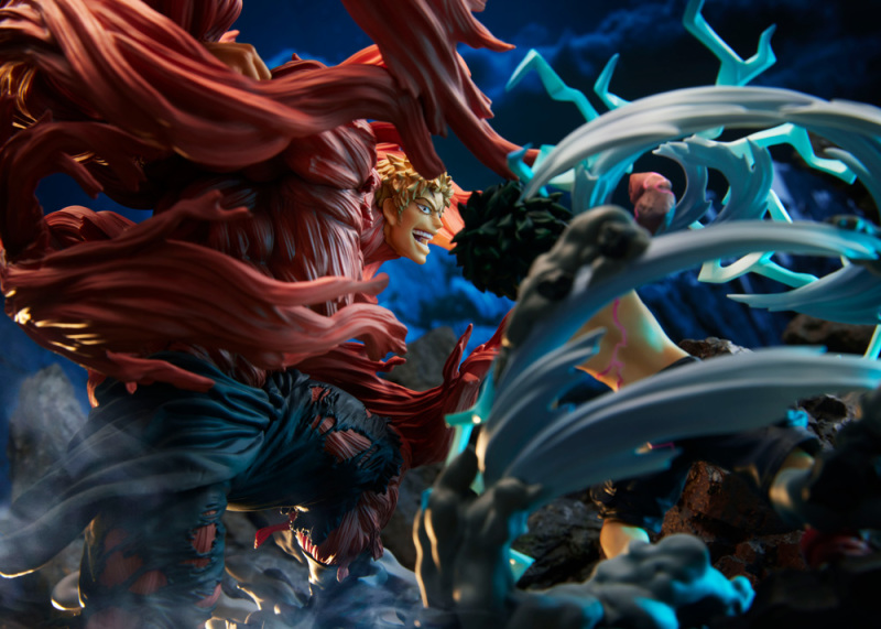 S-FIRE《我的英雄學院》Super Situation Figure 綠谷出久vs.爆肌(緑谷出久vs.マスキュラー)塗裝完成品