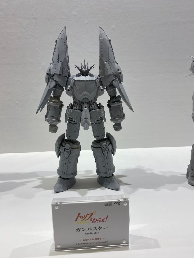 【WF2023冬】CCSTOYS 合金可動模型『鐵魄』系列展出賽巴斯塔（精靈憑依Ver.）、EVA最終號機、鋼巴斯達等新作原型！