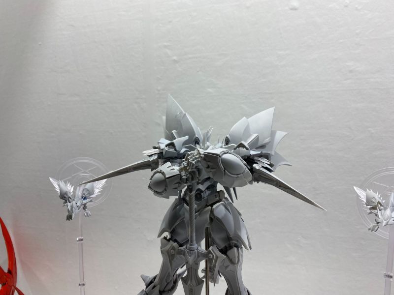 【WF2023冬】CCSTOYS 合金可動模型『鐵魄』系列展出賽巴斯塔（精靈憑依Ver.）、EVA最終號機、鋼巴斯達等新作原型！