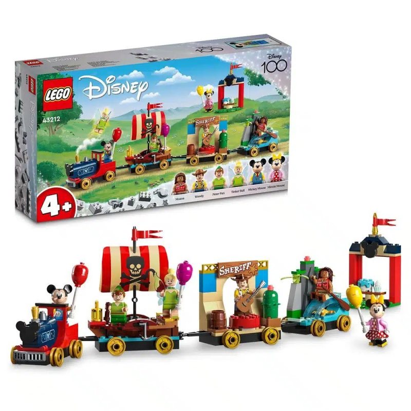 LEGO 43212「迪士尼慶典火車」（Disney Celebration Train）同時收藏經典角色與可愛列車！