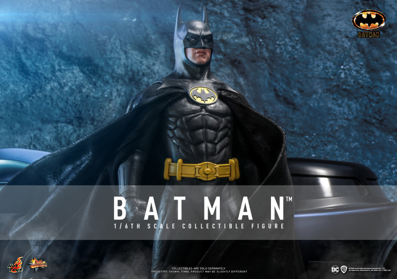 Hot Toys - MMS692 -《蝙蝠俠 (1989) 》蝙蝠俠（Batman）1/6 比例收藏級人偶